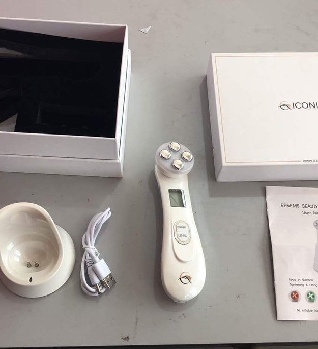 Ion beauty instrument RF importer Facial care instrument Whitening instrument