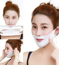 4D Double V Face Hanging Ear Face Paste Hydrogel Mask Lifting Firming Thin Masseter Double Chin Mask - Bloomy Care