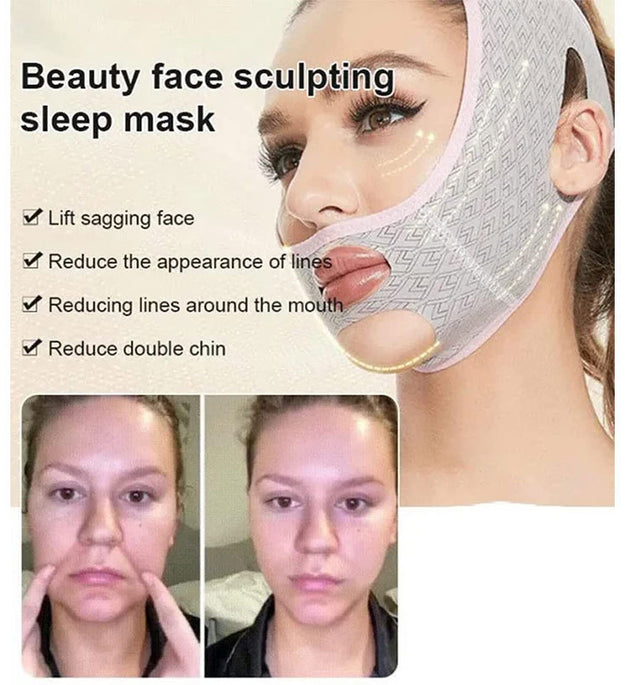 Facial Face Support Tool Non-thin Face Carving Lifting Mask Non-thin Face Bandage