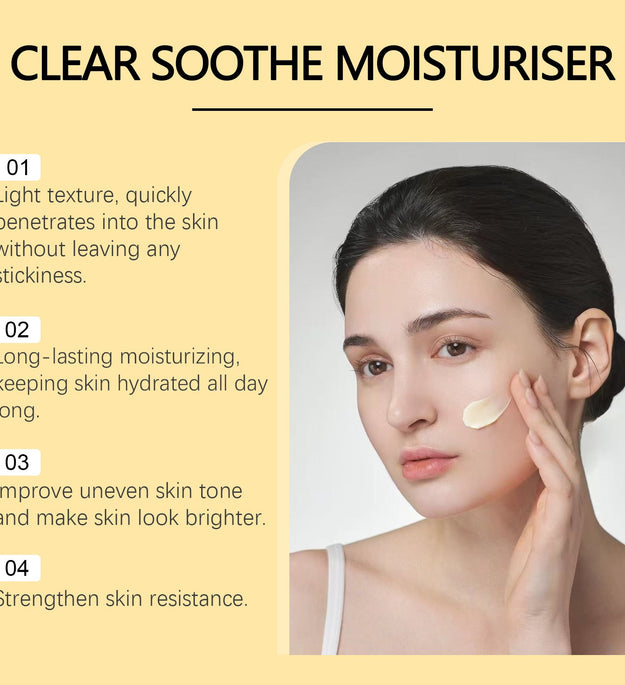 Clear Face Moisturizing Cream Nourish Skin - Bloomy Care